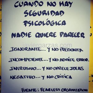 CREANDO ESPACIOS PSICOLOGICAMENTE SEGUROS